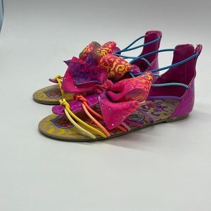 Jojo Siwa Girls Multicolor Satisfaction Guaranteed Gladiator Sandal 4